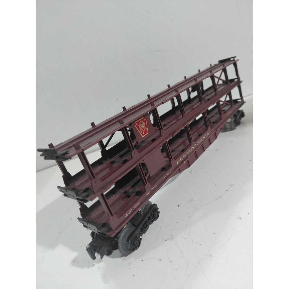 Lionel 6-9351 Train O Gauge Model Railroad Pennsylvania Auto Rack Car Hauler